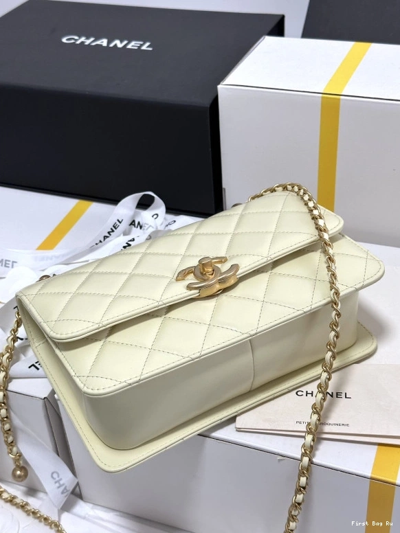 Firstbag Ru BAG CHANEL FLAP - 14.5*22*8cm 0712